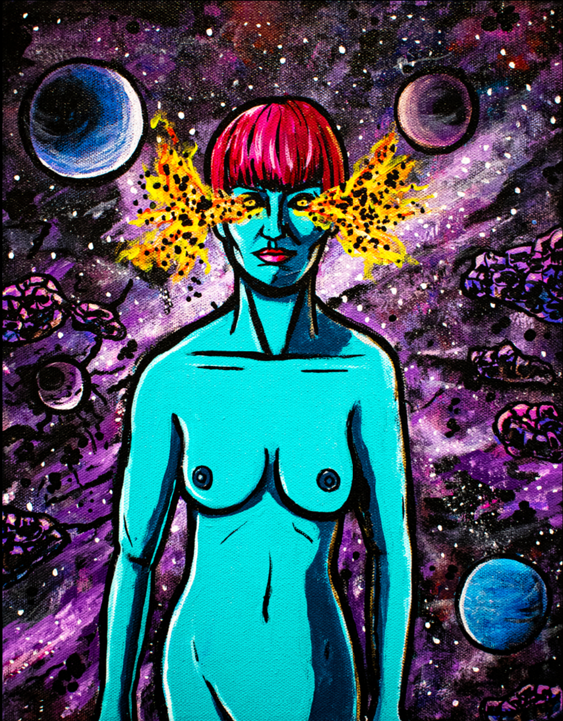 The Fiery Gaze of Eternity