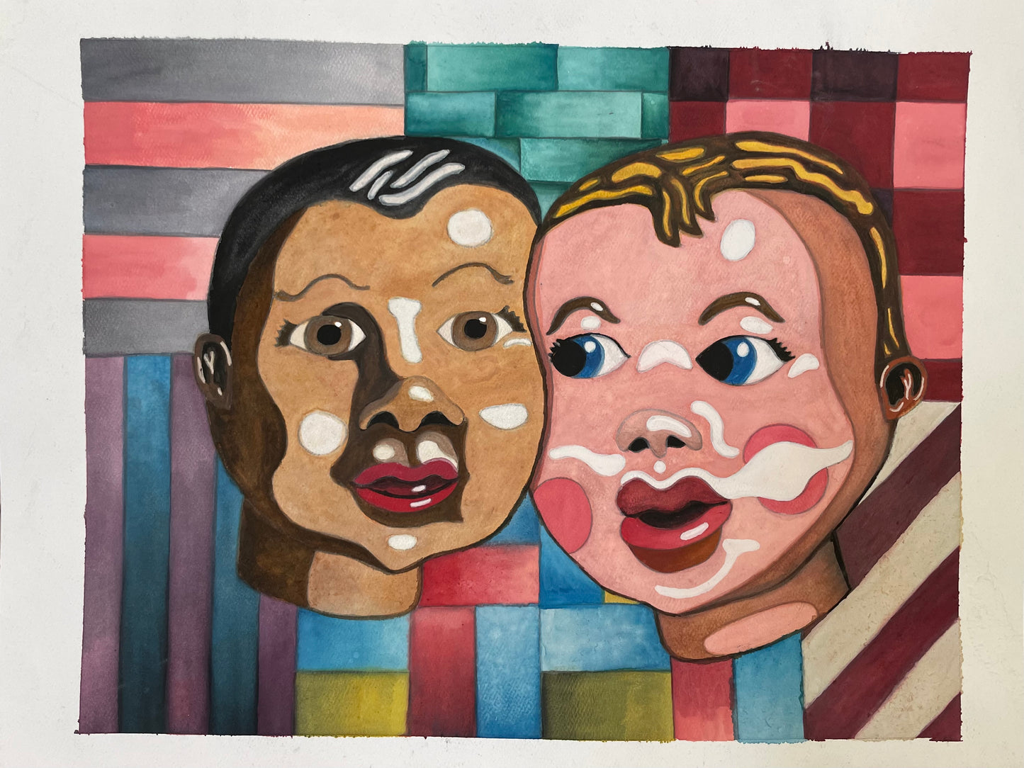 Glass Head Doll Baby